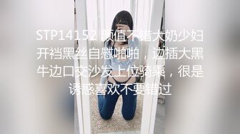 STP14152 颜值不错大奶少妇开裆黑丝自慰啪啪，边插大黑牛边口交沙发上位骑乘，很是诱惑喜欢不要错过