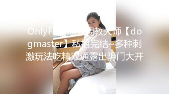 OnlyFans地狱调教大师【dogmaster】私拍完结~多种刺激玩法吃精双通露出阴门大开