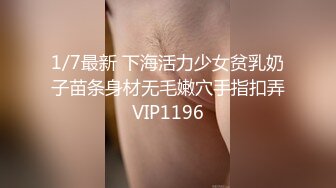 1/7最新 下海活力少女贫乳奶子苗条身材无毛嫩穴手指扣弄VIP1196