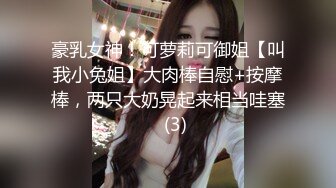 豪乳女神！可萝莉可御姐【叫我小兔姐】大肉棒自慰+按摩棒，两只大奶晃起来相当哇塞   (3)