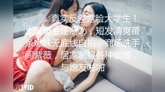 ⚫️⚫️真实反差露脸大学生！土豪重金定制②，短发清爽苗条嫩妹无底线自拍，商场洗手间紫薇，居家制服各种紫薇，与炮友啪啪