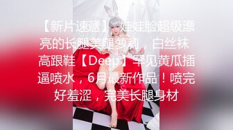 【新片速遞】  娃娃脸超级漂亮的长腿美腿萝莉，白丝袜 高跟鞋【Deep】罕见黄瓜插逼喷水，6月最新作品！喷完好羞涩，完美长腿身材